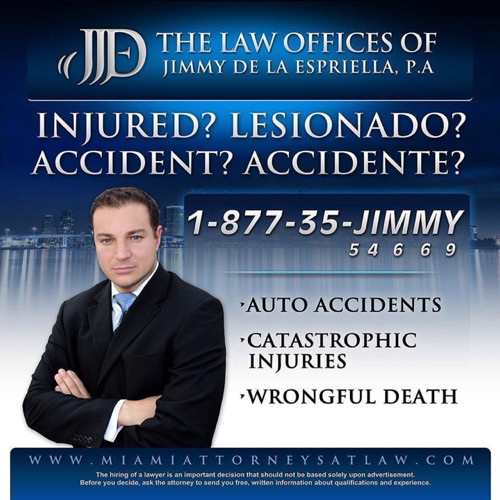 Jimmy De La Espriella - verified lawyer in Miami FL